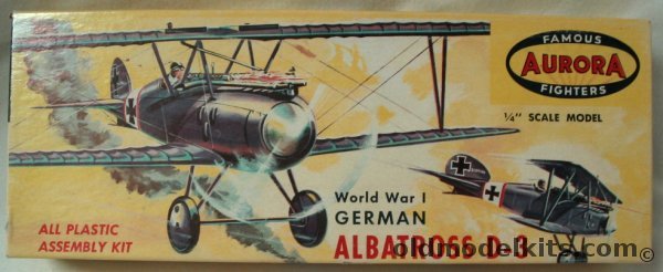 Aurora 1/48 German Albatross D-3 (Albatros D.III / DIII), 104-79 plastic model kit